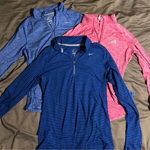 Nike and underarmour dri-fit bundle